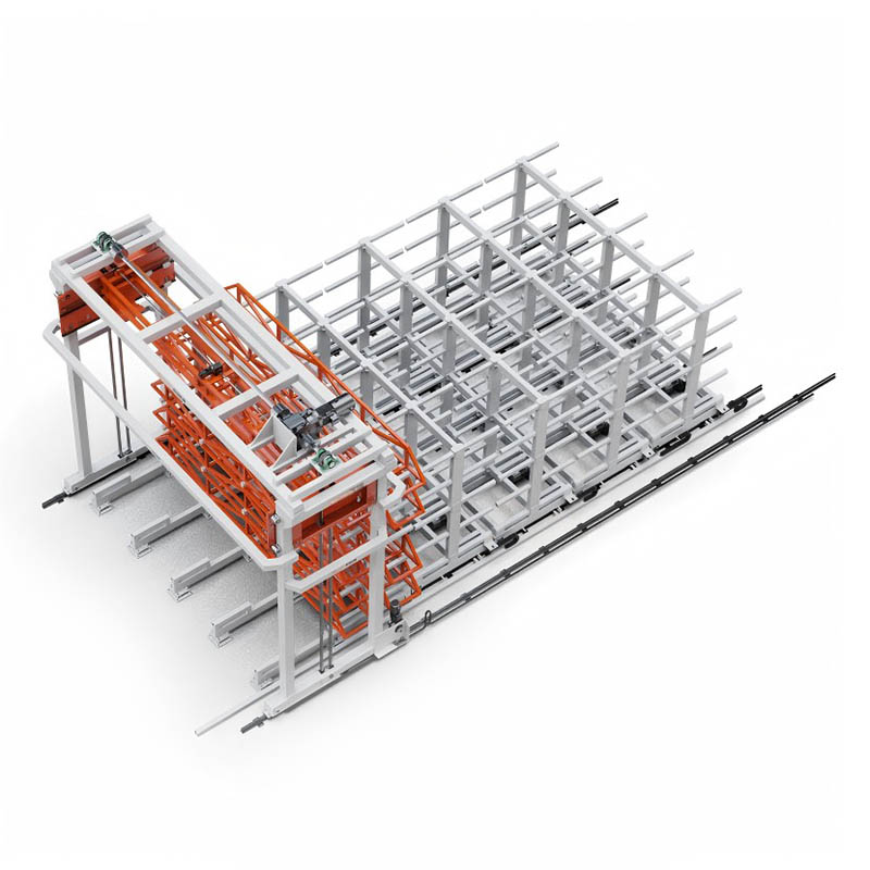 Sistemas de almacenamiento automatizados para materiales largos