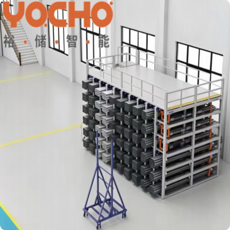 Estante de almacenamiento en forma de panal de YOCHO: la solución inteligente para el almacenamiento de materiales prolongados